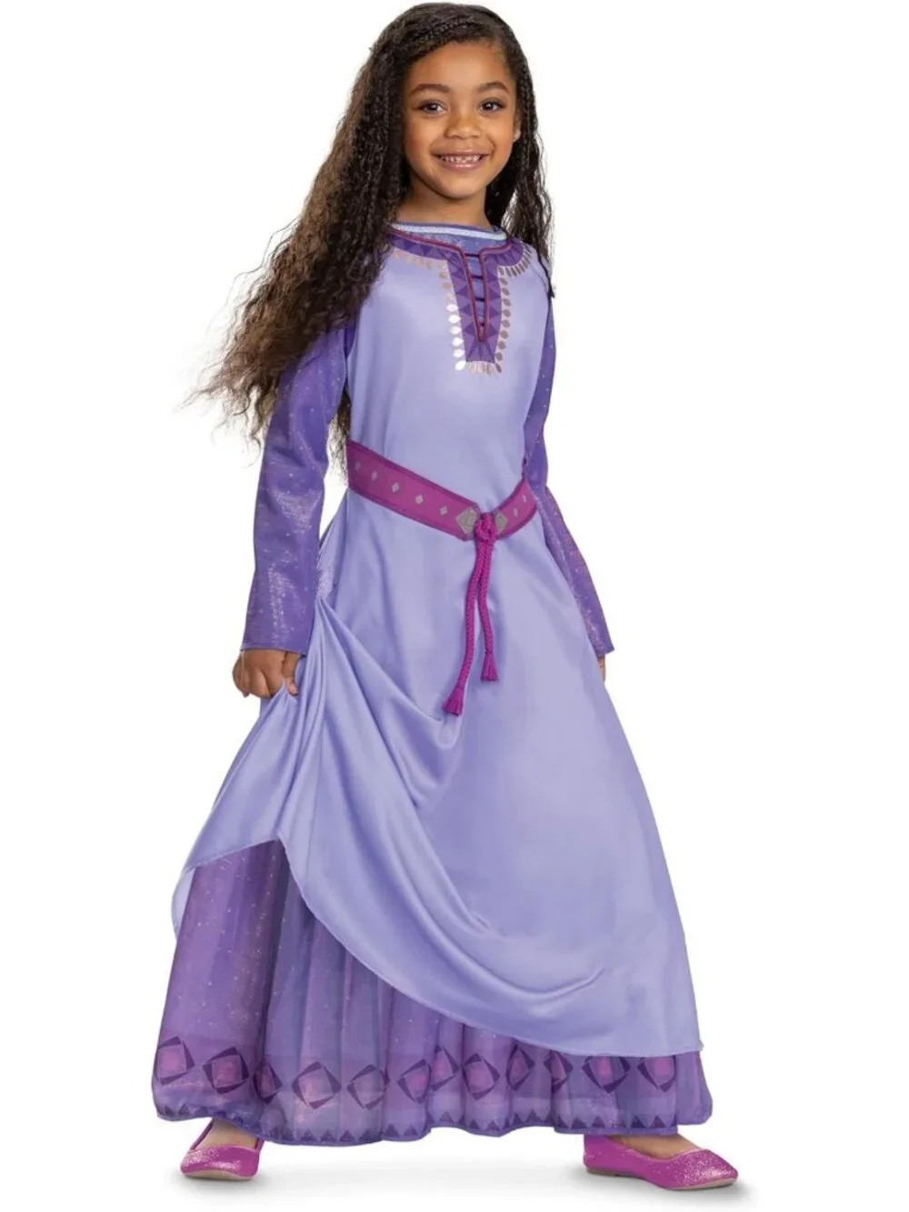 Deluxe Disney-Inspired Wish Costume | Full-Length Dress for Kids & Adults
